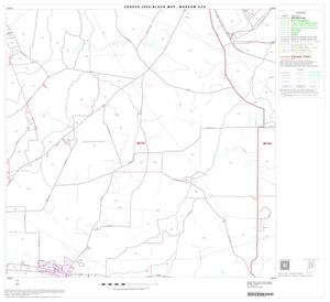2000 Census County Subdivison Block Map: Waskom CCD, Texas, Block 5