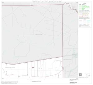2000 Census County Subdivison Block Map: Liberty-Dayton CCD, Texas, Block 8