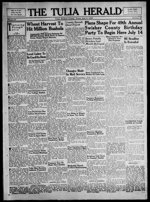 The Tulia Herald (Tulia, Tex), Vol. 30, No. 27, Ed. 1, Thursday, July 6, 1939