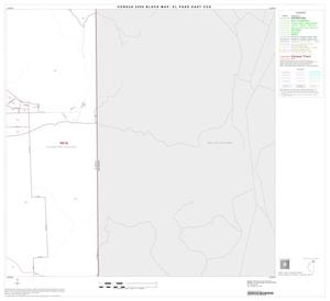 2000 Census County Subdivison Block Map: El Paso East CCD, Texas, Block 4