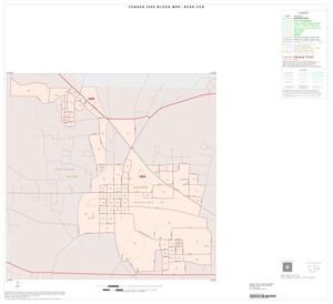 2000 Census County Subdivison Block Map: Rusk CCD, Texas, Inset A01