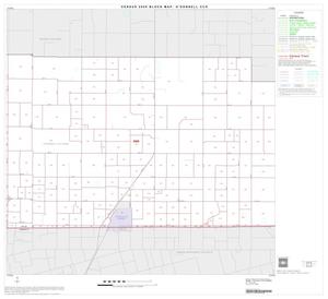 2000 Census County Subdivison Block Map: O'Donnell CCD, Texas, Block 2