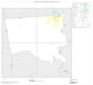 Primary view of object titled '2000 Census County Subdivison Block Map: Burkeville CCD, Texas, Index'.