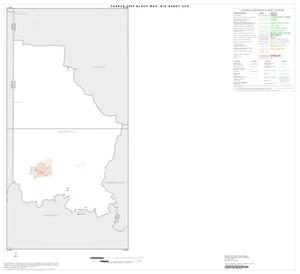 2000 Census County Subdivison Block Map: Big Sandy CCD, Texas, Index