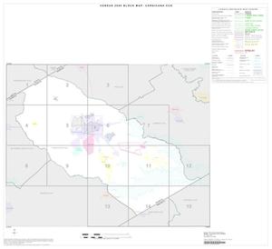 Primary view of object titled '2000 Census County Subdivison Block Map: Corsicana CCD, Texas, Index'.