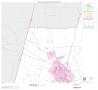 Map: 2000 Census County Subdivison Block Map: Shiner CCD, Texas, Block 1