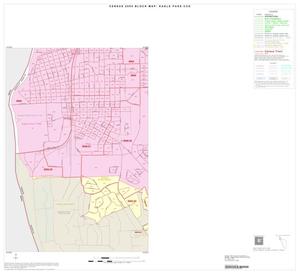 2000 Census County Subdivison Block Map: Eagle Pass CCD, Texas, Inset A03