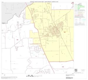 2000 Census County Subdivison Block Map: Northwest Harris CCD, Texas, Block 10