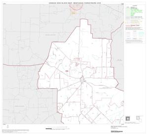 2000 Census County Subdivison Block Map: Montague-Forestburg CCD, Texas, Block 1