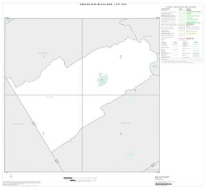 2000 Census County Subdivison Block Map: Lott CCD, Texas, Index