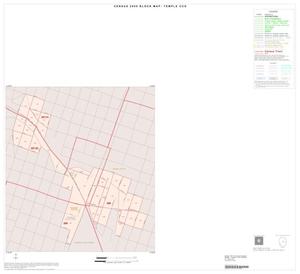 2000 Census County Subdivison Block Map: Temple CCD, Texas, Inset A01
