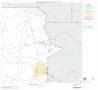 Map: 2000 Census County Subdivison Block Map: Ore City CCD, Texas, Block 2