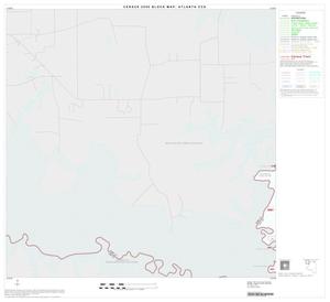 2000 Census County Subdivison Block Map: Atlanta CCD, Texas, Block 1
