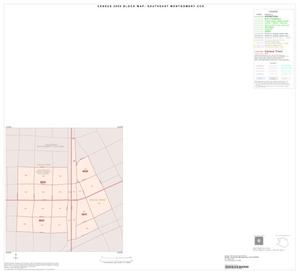 2000 Census County Subdivison Block Map: Southeast Montgomery CCD, Texas, Inset A01