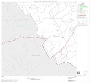 2000 Census County Subdivison Block Map: Meridian CCD, Texas, Block 7