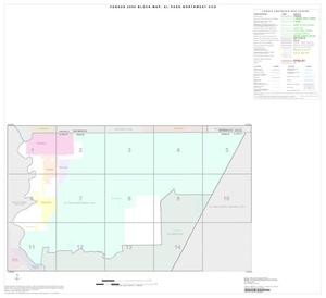 2000 Census County Subdivison Block Map: El Paso Northwest CCD, Texas, Index