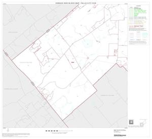 2000 Census County Subdivison Block Map: Falls City CCD, Texas, Block 3