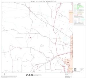 2000 Census County Subdivison Block Map: Jacksonville CCD, Texas, Block 6