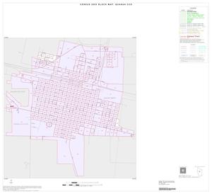 2000 Census County Subdivison Block Map: Quanah CCD, Texas, Inset A01