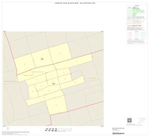 2000 Census County Subdivison Block Map: Galveston CCD, Texas, Inset B01