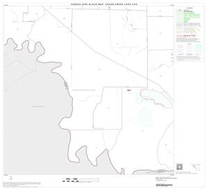 2000 Census County Subdivison Block Map: Cedar Creek Lake CCD, Texas, Block 9