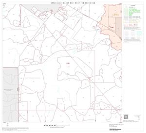 2000 Census County Subdivison Block Map: West Tom Green CCD, Texas, Block 8