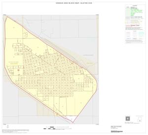 2000 Census County Subdivison Block Map: Slaton CCD, Texas, Inset A01