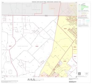2000 Census County Subdivison Block Map: Burleson-Joshua CCD, Texas, Block 2