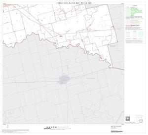 2000 Census County Subdivison Block Map: Rotan CCD, Texas, Block 4
