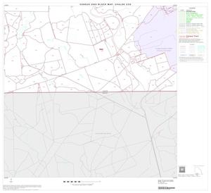2000 Census County Subdivison Block Map: Uvalde CCD, Texas, Block 18