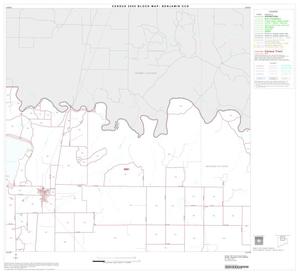 2000 Census County Subdivison Block Map: Benjamin CCD, Texas, Block 2