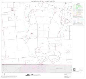2000 Census County Subdivison Block Map: Crystal City CCD, Texas, Block 7
