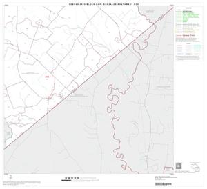 2000 Census County Subdivison Block Map: Gonzales Southwest CCD, Texas, Block 4