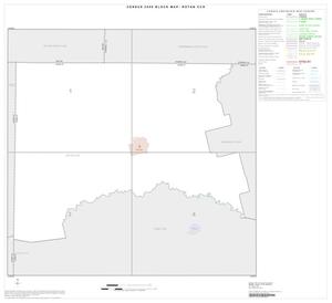 2000 Census County Subdivison Block Map: Rotan CCD, Texas, Index