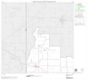 Primary view of object titled '2000 Census County Subdivison Block Map: Sagerton CCD, Texas, Block 1'.