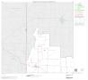 Map: 2000 Census County Subdivison Block Map: Sagerton CCD, Texas, Block 1