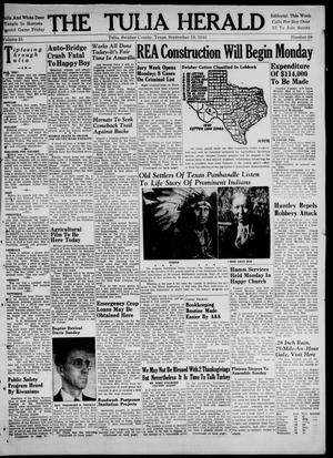The Tulia Herald (Tulia, Tex), Vol. 31, No. 38, Ed. 1, Thursday, September 19, 1940