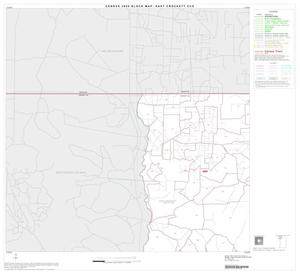 2000 Census County Subdivison Block Map: East Crockett CCD, Texas, Block 1