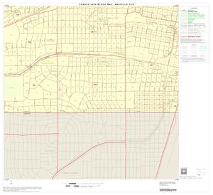 2000 Census County Subdivison Block Map: Amarillo CCD, Texas, Block 25