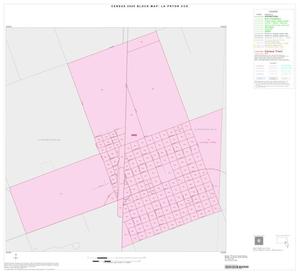 2000 Census County Subdivison Block Map: La Pryor CCD, Texas, Inset A01