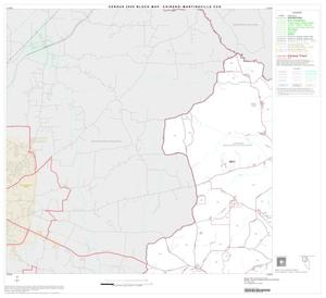 2000 Census County Subdivison Block Map: Chireno-Martinsville CCD, Texas, Block 1