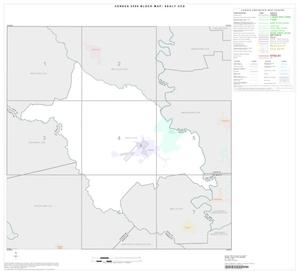 2000 Census County Subdivison Block Map: Sealy CCD, Texas, Index