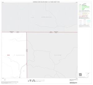 2000 Census County Subdivison Block Map: El Paso East CCD, Texas, Block 2