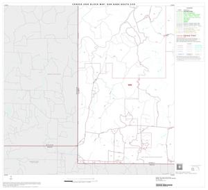 2000 Census County Subdivison Block Map: San Saba South CCD, Texas, Block 5
