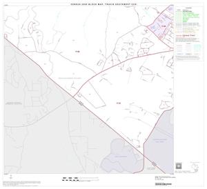 2000 Census County Subdivison Block Map: Travis Southwest CCD, Texas, Block 13