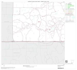 2000 Census County Subdivison Block Map: Pampa East CCD, Texas, Block 10