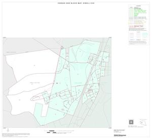 2000 Census County Subdivison Block Map: Diboll CCD, Texas, Inset A01