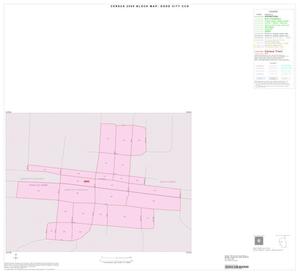 2000 Census County Subdivison Block Map: Dodd City CCD, Texas, Inset A01