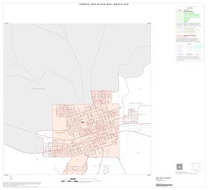 2000 Census County Subdivison Block Map: Marfa CCD, Texas, Inset A02