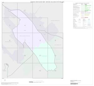 2000 Census County Subdivison Block Map: Bryan-College Station CCD, Texas, Index